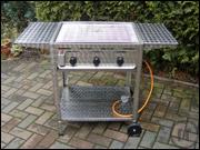 1-Gasgrill ohne Gas