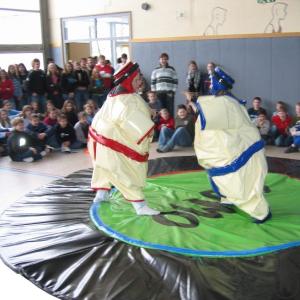 2-INKL.VERSAND Sumoringen, Sumowrestling in spezieller Kindergröße inkl.Versand,Rüc...