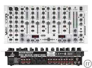 1-DJ Mischpult DJ MIXER BEHRINGER VMX-1000 Clubmixer