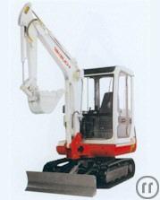 Kompaktbagger 2, 5 to. TB 125 Takeuchi