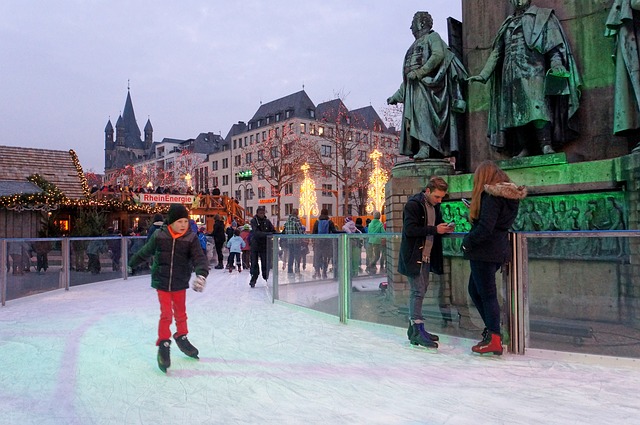 Mobile Eislauffläche